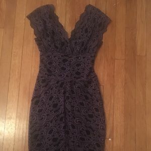 Nicole Miller knee lengths lace dress